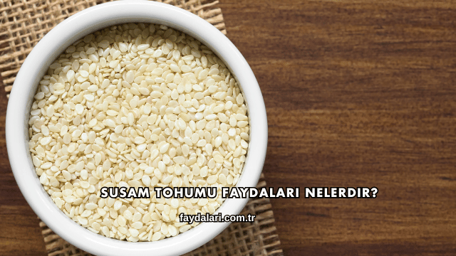 Susam Tohumu Faydaları Nelerdir?