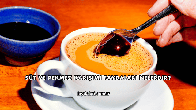 Süt ve Pekmez Karışımı Faydaları Nelerdir?