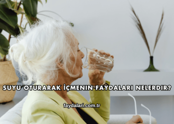 Suyu Oturarak İçmenin Faydaları Nelerdir?