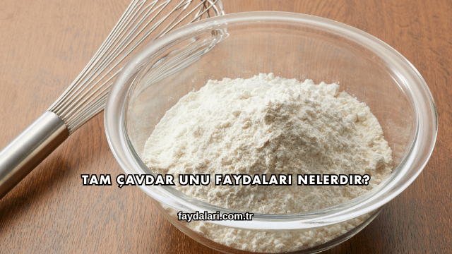 Tam Çavdar Unu Faydaları Nelerdir?