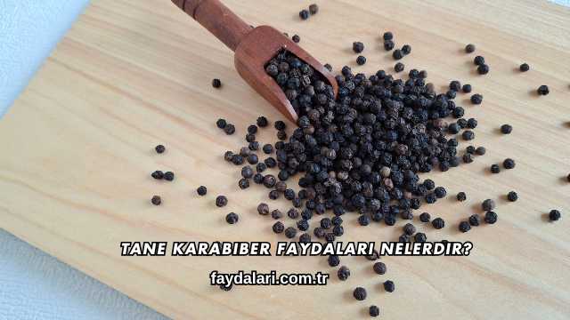 Tane Karabiber Faydaları Nelerdir?