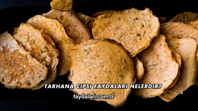 Tarhana Cipsi Faydaları Nelerdir?