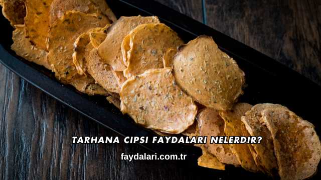 Tarhana Cipsi Faydaları Nelerdir?