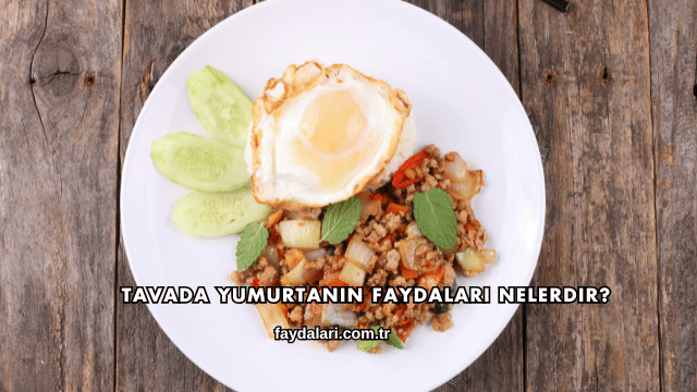 Tavada Yumurtanın Faydaları Nelerdir?