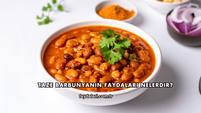 Taze Barbunyanın Faydaları Nelerdir?