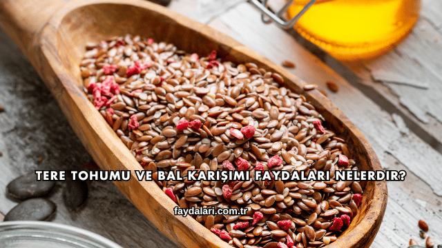 Tere Tohumu ve Bal Karışımı Faydaları Nelerdir?