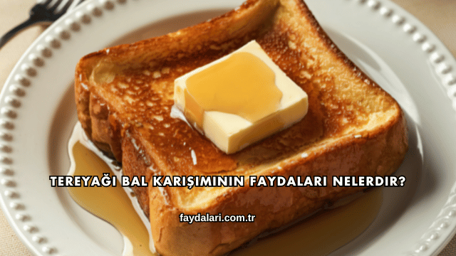 Tereyağı Bal Karışımının Faydaları Nelerdir?