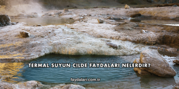 Termal Suyun Cilde Faydaları Nelerdir?