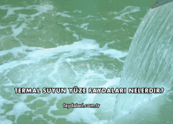 Termal Suyun Yüze Faydaları Nelerdir?
