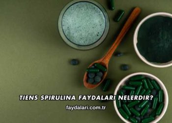 Tiens Spirulina Faydaları Nelerdir?