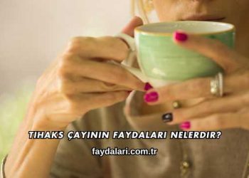 Tihaks Çayının Faydaları Nelerdir?