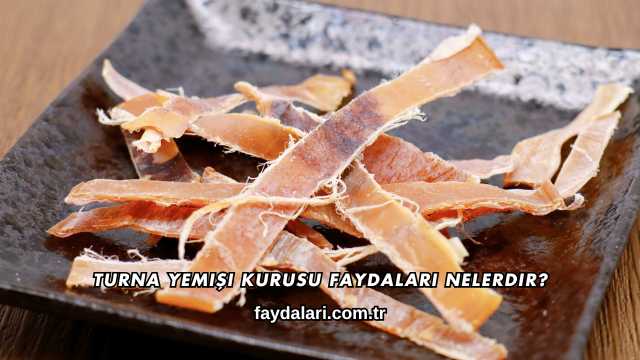 Turna Yemişi Kurusu Faydaları Nelerdir?