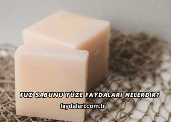 Tuz Sabunu Yüze Faydaları Nelerdir?