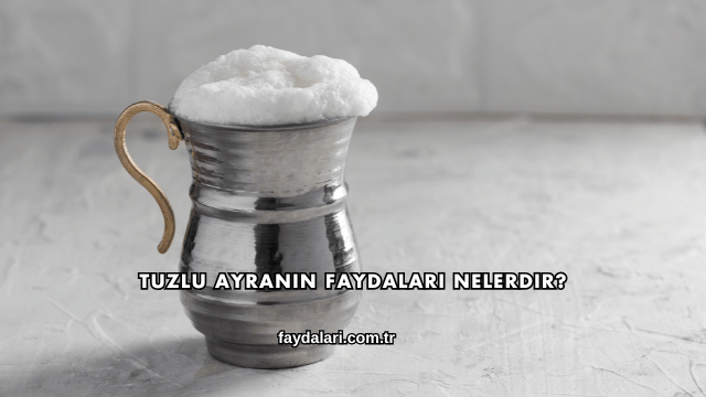 Tuzlu Ayranın Faydaları Nelerdir?