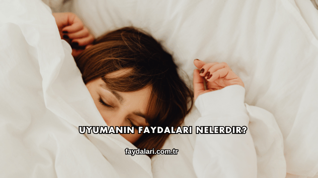 Uyumanın Faydaları Nelerdir?