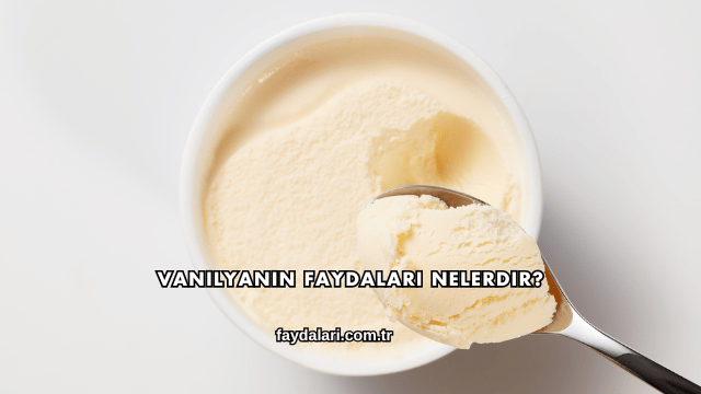 Vanilyanın Faydaları Nelerdir?