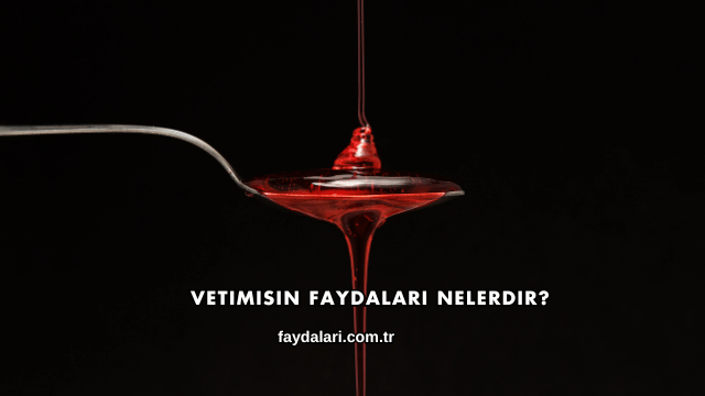 Vetimisin Faydaları Nelerdir?