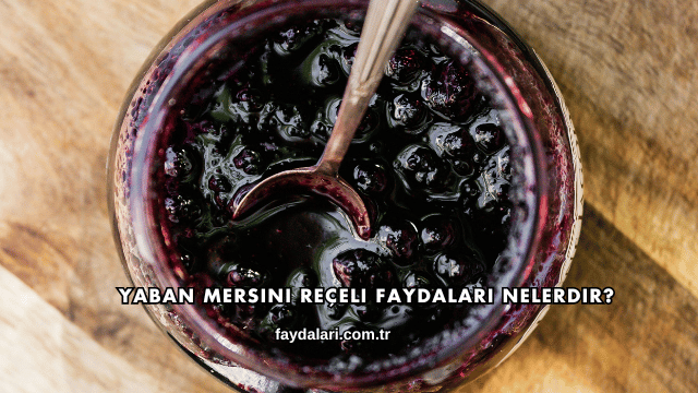 Yaban Mersini Reçeli Faydaları Nelerdir?