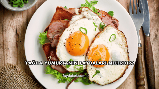 Yağda Yumurtanın Faydaları Nelerdir?