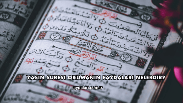 Yasin Suresi Okumanın Faydaları Nelerdir?