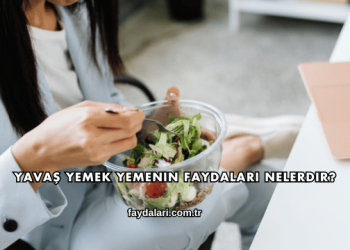 Yavaş Yemek Yemenin Faydaları Nelerdir?