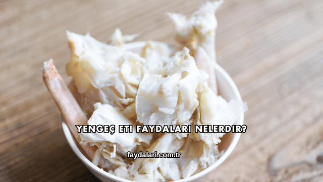 Yengeç Eti Faydaları Nelerdir?