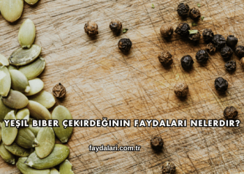 Yeşil Biber Çekirdeğinin Faydaları Nelerdir?
