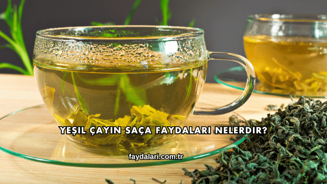 Yeşil Çayın Saça Faydaları Nelerdir?