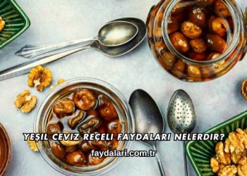Yeşil Ceviz Reçeli Faydaları Nelerdir?