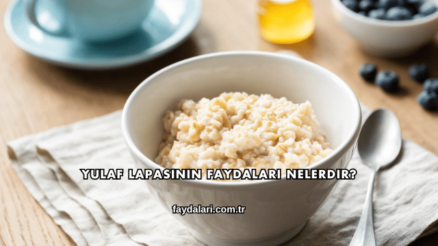 Yulaf Lapasının Faydaları Nelerdir?