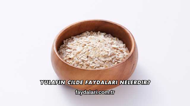 Yulafın Cilde Faydaları Nelerdir?