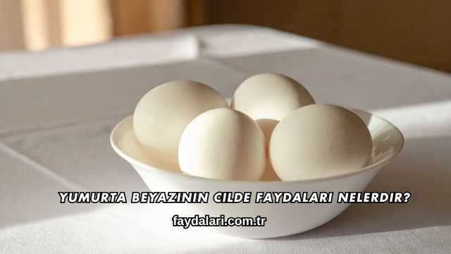 Yumurta Beyazının Cilde Faydaları Nelerdir?