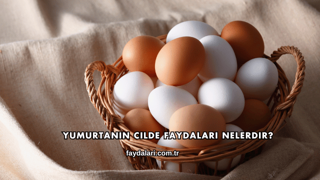 Yumurtanın Cilde Faydaları Nelerdir?