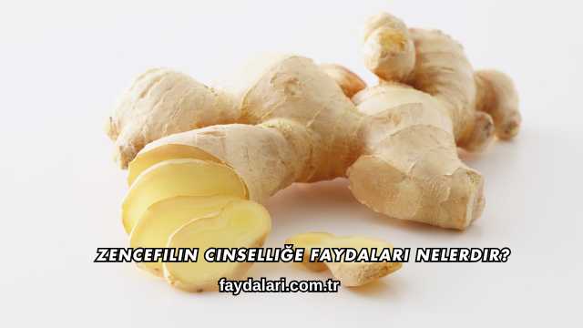 Zencefilin Cinselliğe Faydaları Nelerdir?