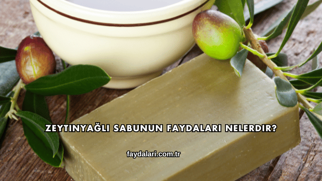 Zeytinyağlı Sabunun Faydaları Nelerdir?