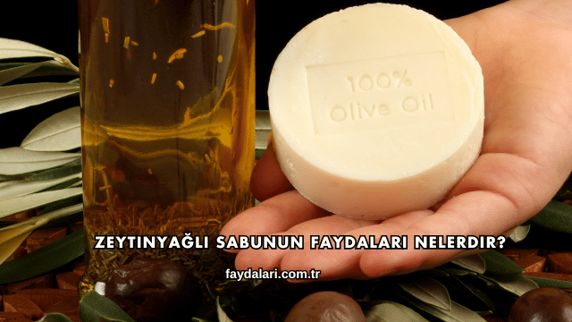 Zeytinyağlı Sabunun Faydaları Nelerdir?